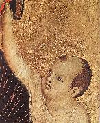 Duccio di Buoninsegna Crevole Madonna (detail) sdg Spain oil painting artist